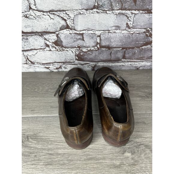 Barker Dark Brown Leather Monk Dress Loafers England Shoes Men’s Sz 6UK/7US/40EU main image 5